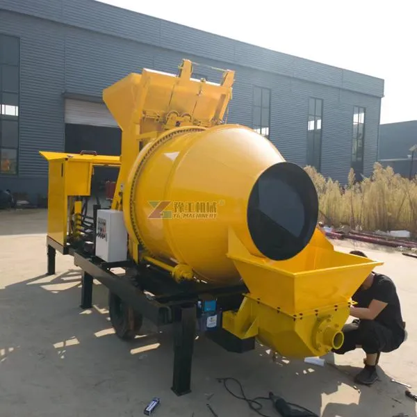 Diesel Concrete Mixer With Pump