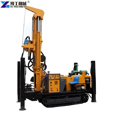 Буровая установка для бурения скважин на воду на гусеничном ходу