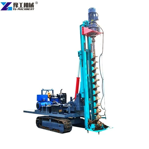 Solar Farm Piling Rig