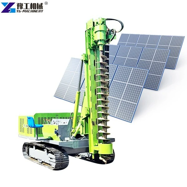 Solar Farm Piling Rig